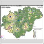 Maximln hodinov koncentrace SO2 - stedn zdroje