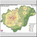 Průměrné roční koncentrace Arsenu - souběh zdrojů